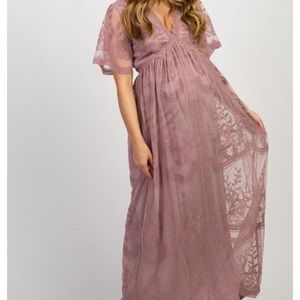 COPY - Pink maternity dress